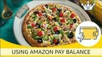Amazon Pay - Domino's GET FLAT ₹15 BACK Min order: ₹399(user specific)
