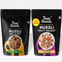 True Elements Fruity Delight & Fruit and Nut Muesli Combo Packs - 700gm Each (1.4kg)