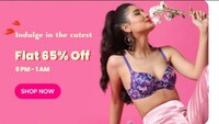 Zivame Flash Sale 5pm to 1am - Flat 65% off