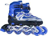 viel spiel High quality Skating in-line have different with PU LED wheel Shoe Skates - Size 6-9 UK  (Blue)