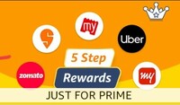 Amazon Rewards worth Rs.500 on Scan or send money 5 times (Swiggy, Zomato, Uber, Movie, Flights)