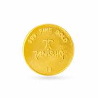 1GM Tanishq 24KT Gold Coin @ ₹6124, only on Feb 3 & 4