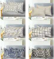 Assorted Patterned 210 TC 100% Cotton Pillow Covers Random Designs (1 Set), By SLEEPING OWLS