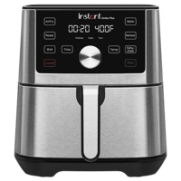 Instant Pot Vortex Plus 5.67L 1500 Watt Digital Air Fryer with EvenCrisp Technology (Silver)