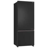 Panasonic 450 Litres 2 Star Frost Free Double Door Bottom Mount Convertible Refrigerator with AG Clean Technology (BK468BQKN, Diamond Black)