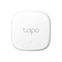 TP-Link Tapo Smart Temperature & Humidity Sensor, Free Data Storage, Real-time Notifications, Battery Included, Work with Alexa and Google Home, Tapo Hub Required Sold Separately, White (Tapo T310)