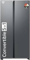 Samsung 653 L Frost Free Side by Side 3 Star Refrigerator with Convertible 5-in-1 Digital Inverter WiFi Embedded  