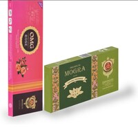 [15 coupon] Diviniti OMG Rose Incense Sticks| Premium Mogra Dhoop| Incense Sticks & Dhoop with Natural Fragrance| Soothing & Long-Lasting Aroma for Daily Puja, Prayer, Meditation, Yoga, Relaxation (Combo of 2)