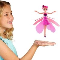 COEUS™ Flying Doll | Papa Ki Pari | Infrared Control Drone Toy | Rechargeable Flying Pricess | Indoor and Outdoor Toys (Multicolour)