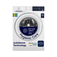 Electrolux 7.5 Kg 5 Star Fully Automatic Front Load Washing Machine (UltimateCare 300, EWF7524D3WB, HygienicCare, White)