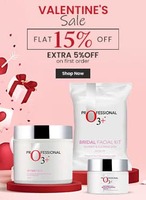 O3plus Valentine Sale - Flat 15% Off + Extra 5% Off on First Order