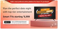 Amazon TV Upgrade Days TVs Starting From Rs.5699+ Up to ₹3750 Off on OneCard Credit Card & EMI (6th - 14th Feb)