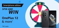 Chance To Win Rs.10/20 by Playing OnePlus 12 Smartphone edition Spin & Win 