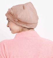 Brown Microfiber solid 380 GsM Hair Cap
Towel (1 PC).