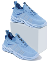 Men Textured Mesh Basics Sneakers