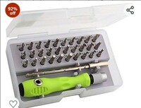  Cable World® All In 1 Mini Screwdriver Bits Set With Magnetic Flexible Extension Rod For Home Appliance,Laptop,Mobile,Computer Repairing Preparations 