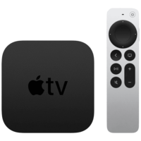 Apple TV HD 32GB Media Streaming Box (Siri Remote, MHY93HN/A, Black)