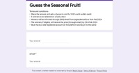 bigbasket guess the Seasonal fruit, win 1000 wallet credit 