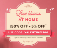 Urban Ladder Valentine Day Sale : Upto 50% off + Extra 5% Off 
