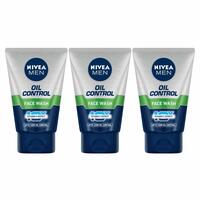Nivea Oil Control Face Wash, 100ml (Pack of 3)