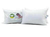  Recron Certified Dream Fibre Pillow (41X61, Fiber;Microfiber, White, Pack Of 2) 