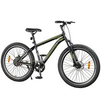 Lifelong LLBC2602 Falcon 26T with Disc Brake and Suspension Freeride Cycle (Black)