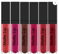 BLUSHIS Super Stay Sensational Forever Matte Liquid Lipsticks Combo of 6 pc  (Multicolour, 36 ml)