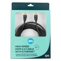 BPL BHDMI102 5 metre HDMI Cable, Black