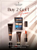Colorbar Valentine's Sale - Buy 2 Get 1 Free + Extra 10% Coupon Off