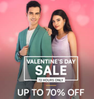 Lifestyle Valentine's Day sale Upto 70% Off