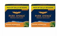 Park Avenue Men Set Of 8 Good Morning Premium Soap 125 Gm Each
