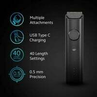 Xiaomi Grooming Kit Trimmer 90 min  Runtime 40 Length Settings (use 200 coin and flipkart Axis cc)
