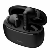 Noise Newly Launched Aura Buds in-Ear Truly Wireless Earbuds with 60H of Playtime, Quad Mic with ENC, Dual Device Pairing, Instacharge(10 min=150 min),12mm Polymer Composite Driver,BT v5.3(Aura Black)