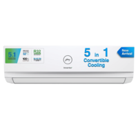 Lowest - Godrej 5 in 1 Convertible 2 Ton 3 Star Inverter Split AC with Active Carbon Filter