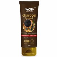 Wow Charcoal Facewash, 100 ml @ 109 [Apply 30% Off Coupon]
