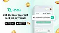 CheQ - Earn 5X chips for Axis Bank Credit Card Bill Payments, once per card per month