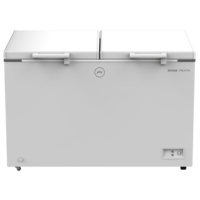 Godrej Edge Penta 425 Litres 3 Star Double Door Deep Freezer (ZOP Technology, DH EPenta 425C 31C, Royal White)