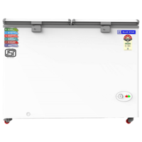 Blue Star 300 Litres 5 Star Double Door Deep Freezer (Stabilizer Free Operation, CF5330NEYW, White)