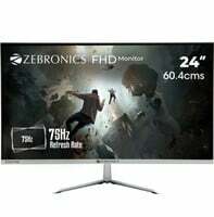 ZEBRONICS 24 inch Full HD VA Panel Wall Mountable Monitor (ZEB-A24FHD LED)
