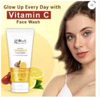 Globus Naturals Anti-Ageing Skin Brightening Vitamin C, Enriched with Peach & Jujube, Skin Illuminating & Tan Removal Formula Face Wash  (75 g)