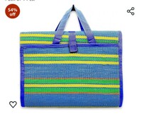 Cloud7 Foldable Plastic Mat | Plastic Floor Mat | Plastic mat for Home | Plastic Chatai | Sleeping Mat | Picnic Mat | Outdoor Mat | Multi-Color | Handy Mat | Size 3'×6' Feet | Pack of 1 Pcs.