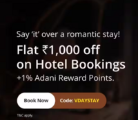 Air India-Get Flat 1000 off on Domestic and International Hotel Bookings for Valentine's Day