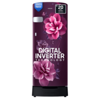 SAMSUNG 223 Litres 3 Star Direct Cool Single Door Refrigerator with Base Drawer (RR24C2Z23CR/NL, Camellia Purple)