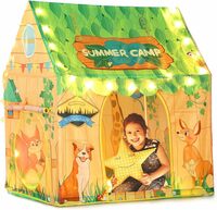 Apply 50% coupon - SANGANI Kids Theme Play Theme Tent House for Kids 3-13 Year Old Kids Girls and Boys,Blue Jungle @ 499/-