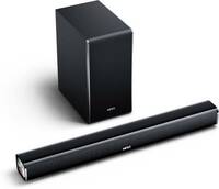 Mivi Fort S160 Soundbar With Sub woofer, 160W, Surround Sound, 2.1 Channel Bluetooth Soundbar [new launch]