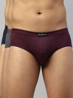 Dixcy Scott Maximus  Pack of 3 Solid Men Brief