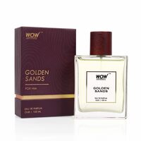 WOW Skin Science Golden Sands | Oud Eau De Parfum | Premium Valentine's Day Gift For Men | Long Lasting Luxury Perfume For Him | 100ml [Apply 35% off Coupon]