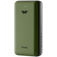 Lowest - urbn Ultra Compact 27000 mAh 22.5W Fast Charging Power Bank (2 Type A & 1 Type C, Soft Touch Finish, LED Charge Indicator, Camo)