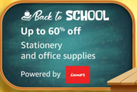 Back to School Sale Stationery & Office Supplies - Upto 60% off 