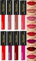 BLUSHIS Waterproof Longlast SensationaL Liquid Matte Mini Lipsticks Combo Of 8 (NUDE & RED EDITION, 32 ml)